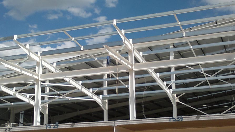 warehouse steel structures 