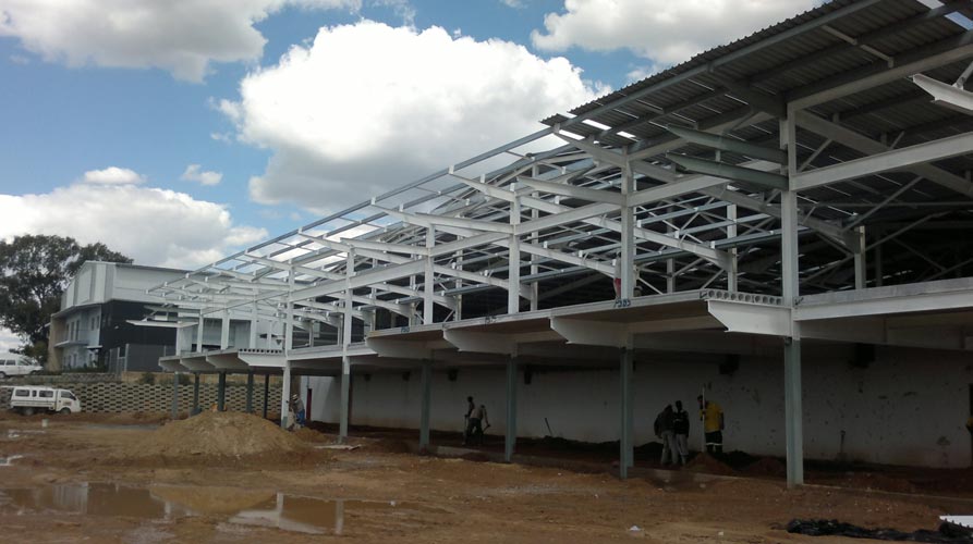 warehouse steel structures 