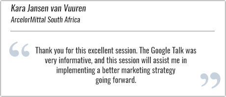 testimonial google talk